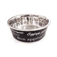 Nobleza nerezová miska 14,3 x 5,4 cm, 0,71L čierna